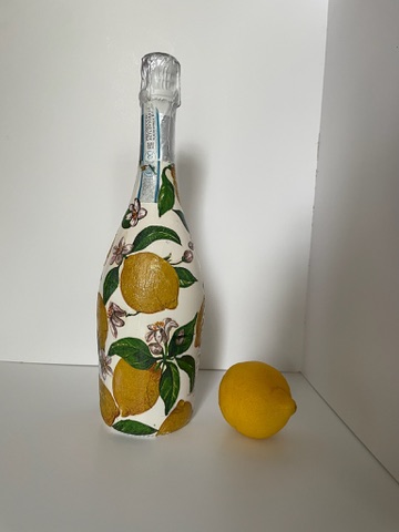 Custom painted bottle example 23